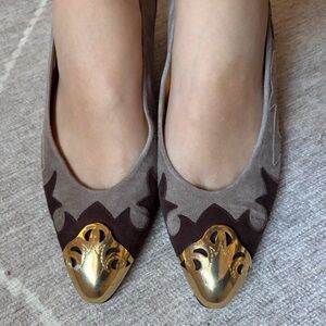 Western style cowboy boots heels